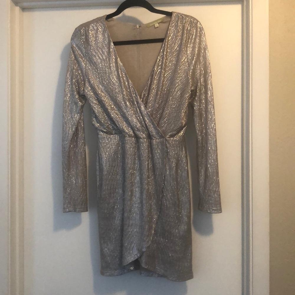 Metallic dress
